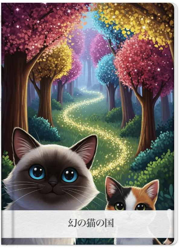 Gemini Storybook で作る絵本 ３「幻の猫の国」