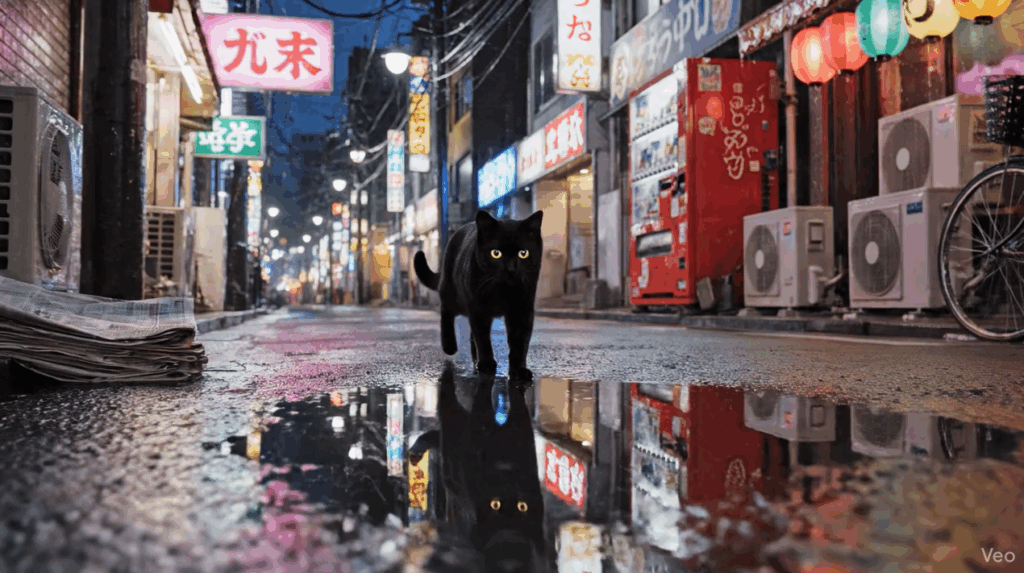 Veo3.1で、動画を生成してみる